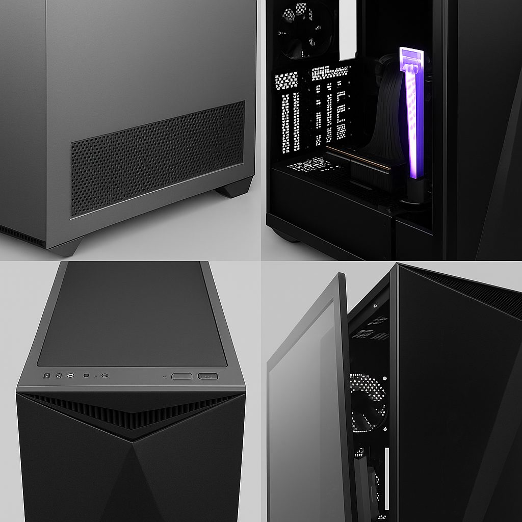 Limitless Blue Build PC – Fascia Enthusiast