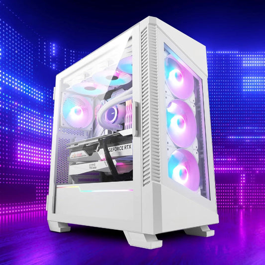 Performance Blue Build PC – Fascia Media